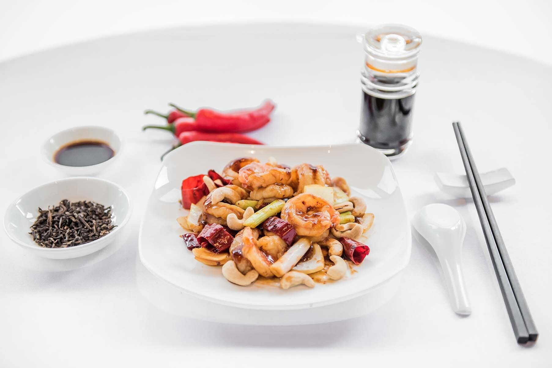 Sauteed Prawn w Dried Chilli  Cashew Nuts 01 low res